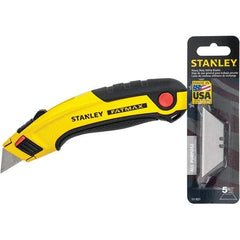 Stanley - Utility Knives, Snap Blades & Box Cutters Type: Retractable Utility Knife Blade Type: Retractable - A1 Tooling