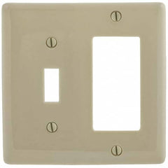 Hubbell Wiring Device-Kellems - Wall Plates Wall Plate Type: Combination Wall Plates Color: Ivory - A1 Tooling