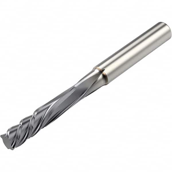 Seco - 8.5mm Diam, 38mm LOC, Solid Carbide Diamond-Pattern End Mill End Router Bit - A1 Tooling