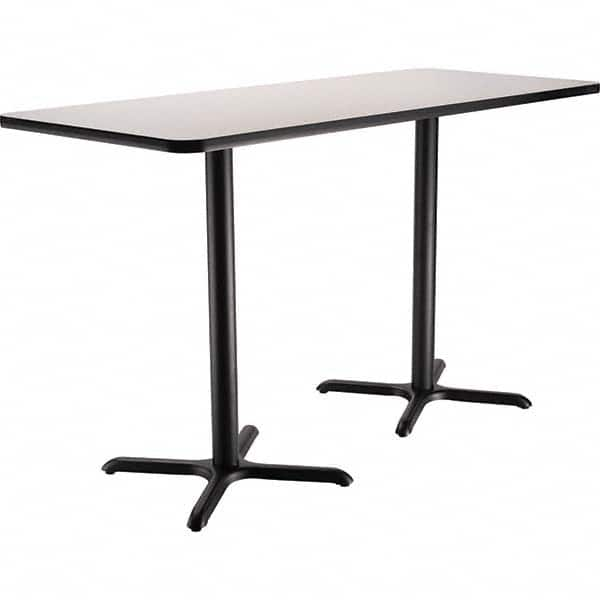 National Public Seating - Stationary Tables Type: Breakroom Material: HPL Particleboard Core w/T-Mold; Steel - A1 Tooling