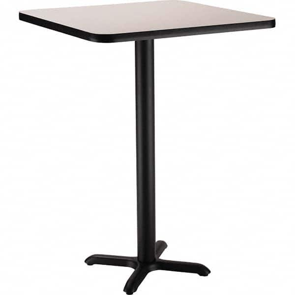 National Public Seating - Stationary Tables Type: Breakroom Material: HPL Particleboard Core w/T-Mold; Steel - A1 Tooling