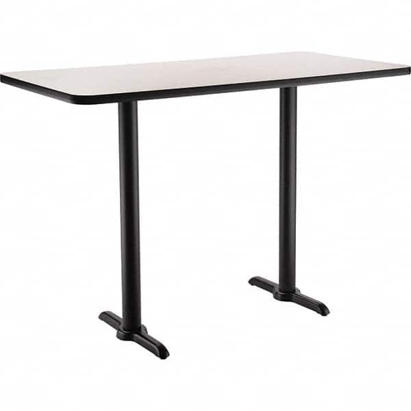 National Public Seating - Stationary Tables Type: Breakroom Material: HPL Particleboard Core w/T-Mold; Steel - A1 Tooling