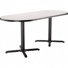 National Public Seating - Stationary Tables Type: Breakroom Material: HPL Particleboard Core w/T-Mold; Steel - A1 Tooling