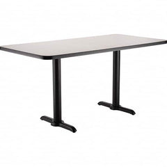 National Public Seating - Stationary Tables Type: Breakroom Material: HPL Particleboard Core w/T-Mold; Steel - A1 Tooling