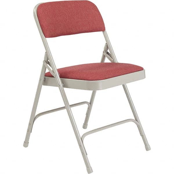 National Public Seating - Folding Chairs Pad Type: Folding Chair w/Fabric Padded Seat Material: Fabric; Steel - A1 Tooling