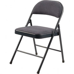 National Public Seating - Folding Chairs Pad Type: Folding Chair w/Fabric Padded Seat Material: Fabric/Steel - A1 Tooling