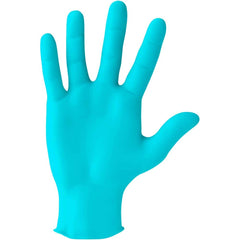 Disposable Gloves: Size X-Small, 5 mil, Nitrile Blue, 9-1/2″ Length