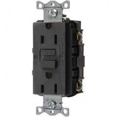 Bryant Electric - GFCI Receptacles Grade: Commercial Color: Black - A1 Tooling