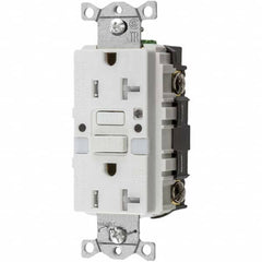 Bryant Electric - GFCI Receptacles Grade: Commercial Color: White - A1 Tooling