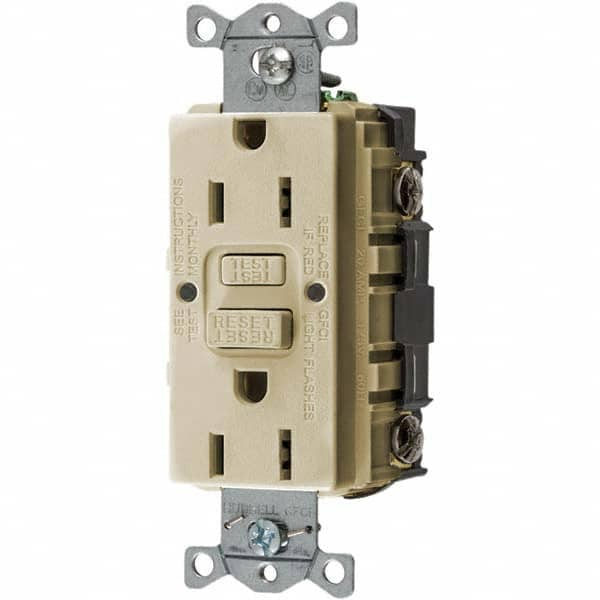 Bryant Electric - GFCI Receptacles Grade: Commercial Color: Ivory - A1 Tooling