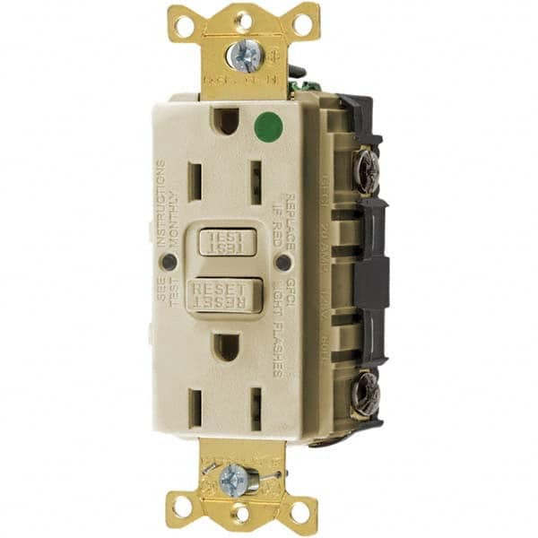 Bryant Electric - GFCI Receptacles Grade: Hospital Color: Ivory - A1 Tooling