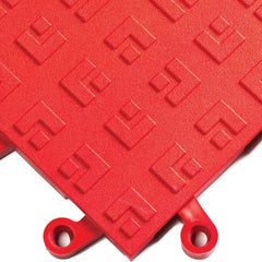 Wearwell - 1 10-Piece 18" Long x 18" Wide x 7/8" Thick, Anti-Fatigue Modular Matting System - A1 Tooling