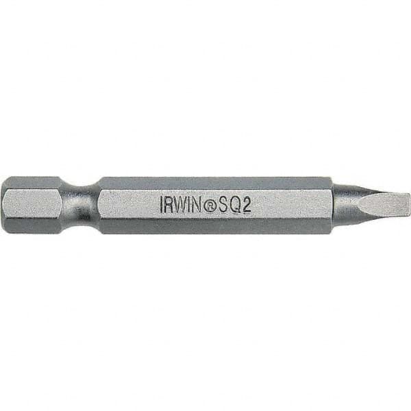 Irwin - #2" Square Size Insert Bit Set - A1 Tooling