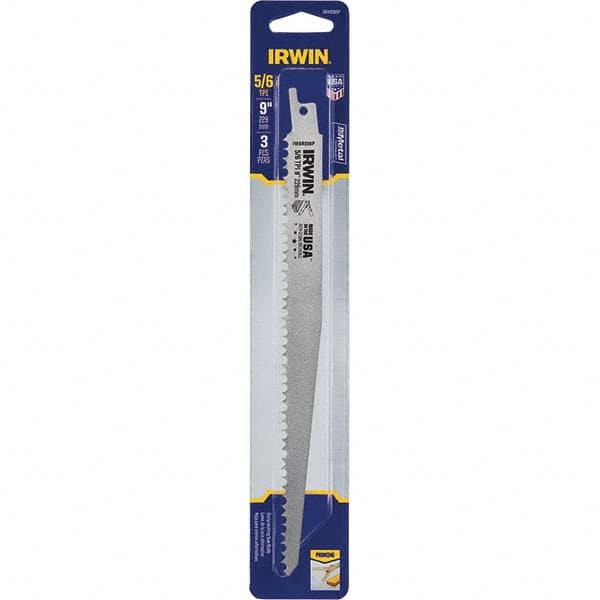 Irwin - Reciprocating Saw Blades Blade Material: Bi-Metal Blade Length (Inch): 9 - A1 Tooling