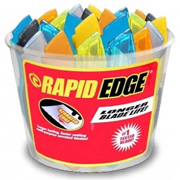 Rapid Edge - Utility Knives, Snap Blades & Box Cutters Type: Utility Knife Blade Type: Retractable - A1 Tooling