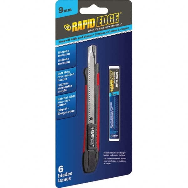 Rapid Edge - Utility Knives, Snap Blades & Box Cutters Type: Snap Knife Blade Type: Snap - A1 Tooling