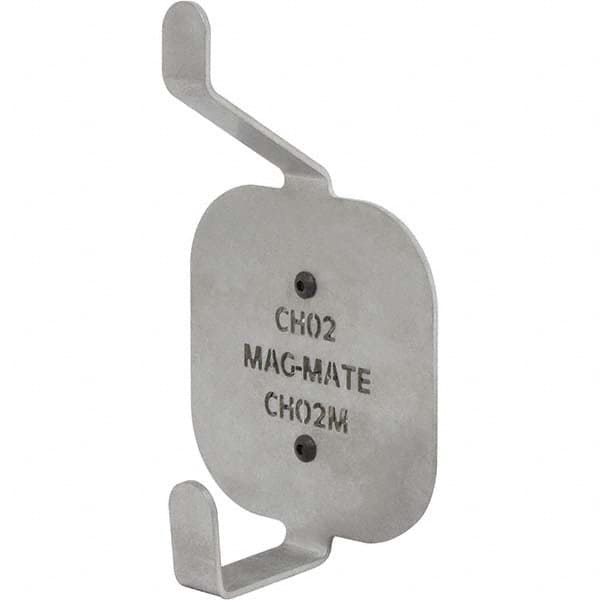 Mag-Mate - Coat & Hat Hooks Type: Double Coat & Hat Hook w/ Magnetic Mount Projection: 2-35/64 (Inch) - A1 Tooling