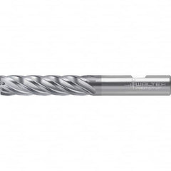 Corner Radius End Mill: 0.315″ Dia, 0.016″ Radius, 5 Flutes, Solid Carbide 35 ° Helix, Corner Radius End, Series MD133