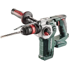 Metabo - 18 Volt 1" SDS-Plus Keyless Chuck Cordless Rotary Hammer - 4500 BPM, 1200 RPM, Reversible, D-Handle - A1 Tooling