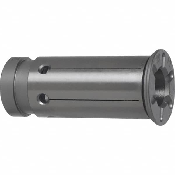 Guhring - 16mm ID x 31.75mm OD, 35.5mm Head Diam, Sealed Hydraulic Chuck Sleeve - Steel, 60.5mm Length Under Head, Through Coolant - Exact Industrial Supply