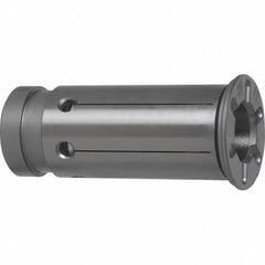 Guhring - 8mm ID x 31.75mm OD, 35.5mm Head Diam, Sealed Hydraulic Chuck Sleeve - Steel, 60.5mm Length Under Head, Through Coolant - Exact Industrial Supply