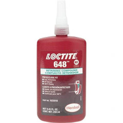 Loctite - 250 mL, Red, High Strength Retaining Compound - Series 648 - A1 Tooling