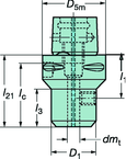 C83912006070 CAPTO ADAPTER - A1 Tooling