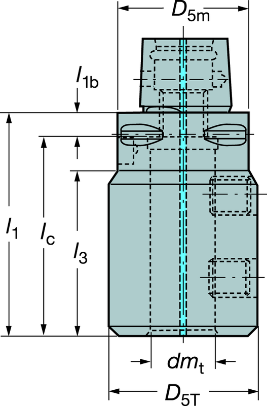 C83912750100 CAPTO ADAPTER - A1 Tooling