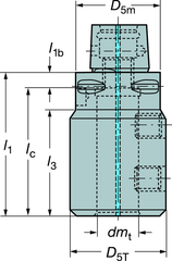 C63912740085 CAPTO ADAPTER - A1 Tooling