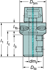 C63912725070A CAPTO ADAPTER - A1 Tooling