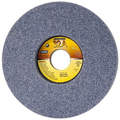 Norton - 7" Diam x 1-1/4" Hole x 1" Thick, H Hardness, 60 Grit Surface Grinding Wheel - Aluminum Oxide, Type 5, Medium Grade, 3,600 Max RPM, Vitrified Bond, One-Side Recess - A1 Tooling