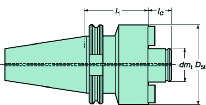 A2F055060080 FACEMILL HOLDER - A1 Tooling