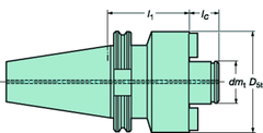 A1F055060070 FACEMILL HOLDER - A1 Tooling