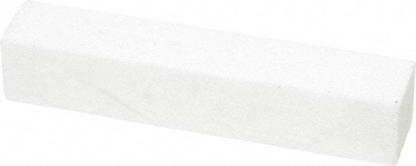 Norton - 150 Grit Aluminum Oxide Square Dressing Stick - 4 x 3/4 x 3/4, Very Fine Grade, Vitrified Bond - A1 Tooling