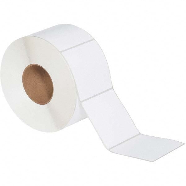 Value Collection - Pack of 4 Rolls, 1,500 Labels per Roll, 4" x 4" White Topcoated Facestock Thermal Labels - A1 Tooling