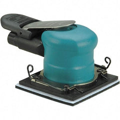 Dynabrade - 20,000 OPM, 9 CFM Air Consumption, Palm Air Orbital Sander - Rectangular Pad, 1/4 NPT Inlet - A1 Tooling