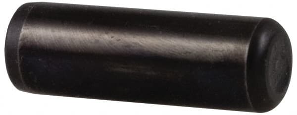 Holo-Krome - 1/2" Diam x 2" Pin Length 4000 Alloy Steel Oversized Dowel Pin - Black Luster Finish, C 47-58 & C 60 (Surface) Hardness, 1 Beveled & 1 Rounded End - A1 Tooling