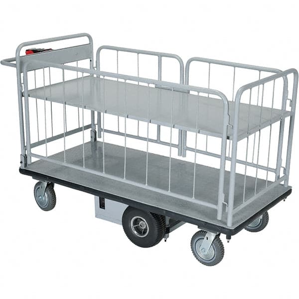 Vestil - 500 Lb Capacity Steel Powered Cart - Exact Industrial Supply