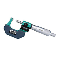 Insize USA LLC - Mechanical Outside Micrometers; Minimum Measurement (Inch): 0 ; Minimum Measurement (Decimal Inch): 0 ; Maximum Measurement (Decimal Inch): 1 ; Graduation (Decimal Inch): 0.0001 ; Features: Digital Counter ; Thimble Type: Ratchet Stop - Exact Industrial Supply