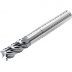 Niagara Cutter - 3/8", 1/2" LOC, 3/8" Shank Diam, 6" OAL, 5 Flute, Solid Carbide Square End Mill - A1 Tooling