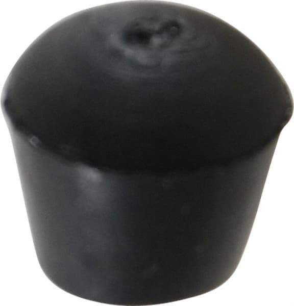 De-Sta-Co - 0.437" Max Diam, 8-32 Thread, Neoprene, Slip On, Round End, Clamp Spindle Assembly Replacement Cap - For 1/4" Diam Standard Spindle, 0.44" OAL, 0.2205" Hole Diam - A1 Tooling