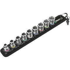 Wera - Hex & Torx Bit Socket Sets Type: Hex Bit Socket Set Drive Size: 3/8 - A1 Tooling