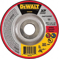 DeWALT - Depressed-Center Wheels Wheel Diameter (Inch): 6 Wheel Thickness (Inch): 1/4 - A1 Tooling