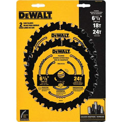 DeWALT - Wet & Dry-Cut Saw Blades   Blade Diameter (Inch): 6-1/2    Blade Material: Tungsten Carbide-Tipped - A1 Tooling