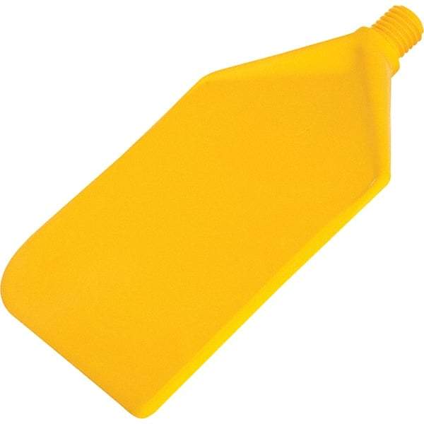 Carlisle - Sparta Yellow Nylon Mixing Paddle without Holes - 7-1/2" Overall Length - A1 Tooling