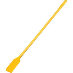 Carlisle - Sparta Yellow Nylon Mixing Paddle without Holes - 40" Overall Length - A1 Tooling