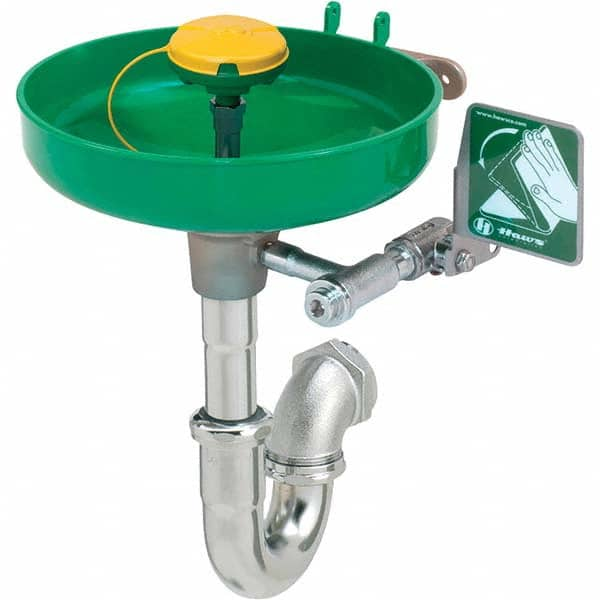 Haws - Plumbed Eye & Face Wash Stations Type: Eye/Face Wash Mount: Wall Mount - A1 Tooling