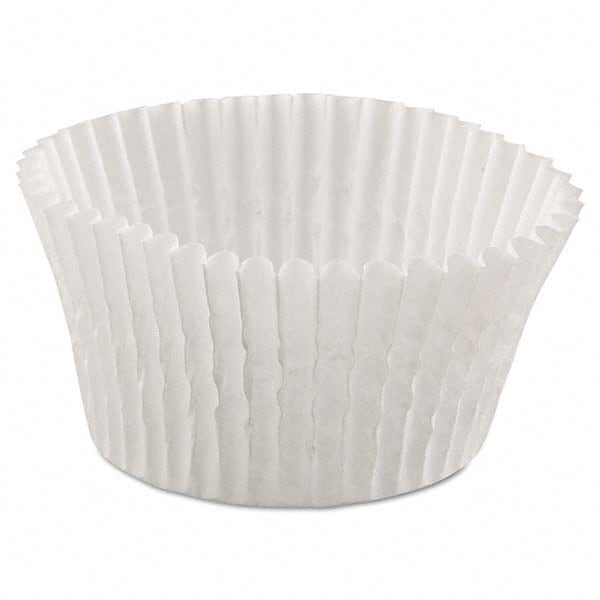 Hoffmaster - Fluted Bake Cups, 4 1/2 Diam x 1 1/4h, White, 500/Pack, 20 Pack/Carton - A1 Tooling