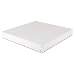 SCT - Paperboard Pizza Boxes,16 x 16 x 1 7/8, White, 100/Carton - A1 Tooling