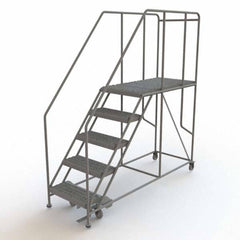 TRI-ARC - Rolling & Wall Mounted Ladders & Platforms Type: Rolling Work Platform Style: Steel Work Platform - A1 Tooling